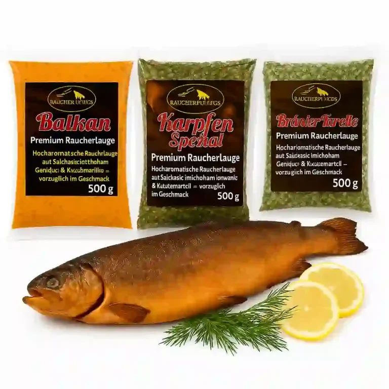 Räucherlauge zum Einlegen von Fisch vor dem Räuchern