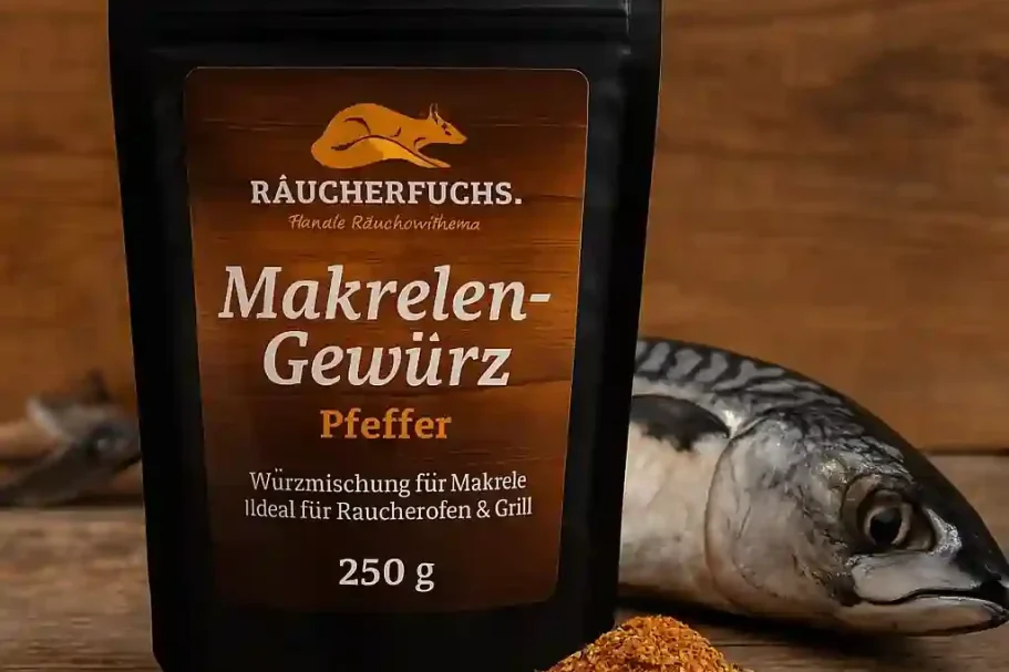 Makrelengewürz für aromatische Fischgerichte – würzige Gewürzmischung zum Räuchern, Grillen und Braten von Makrelen